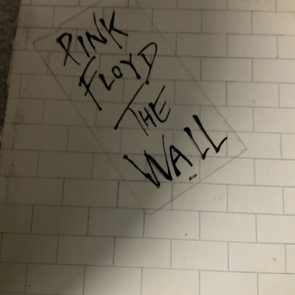 Pink Floyd The Wall Poster - Black and White